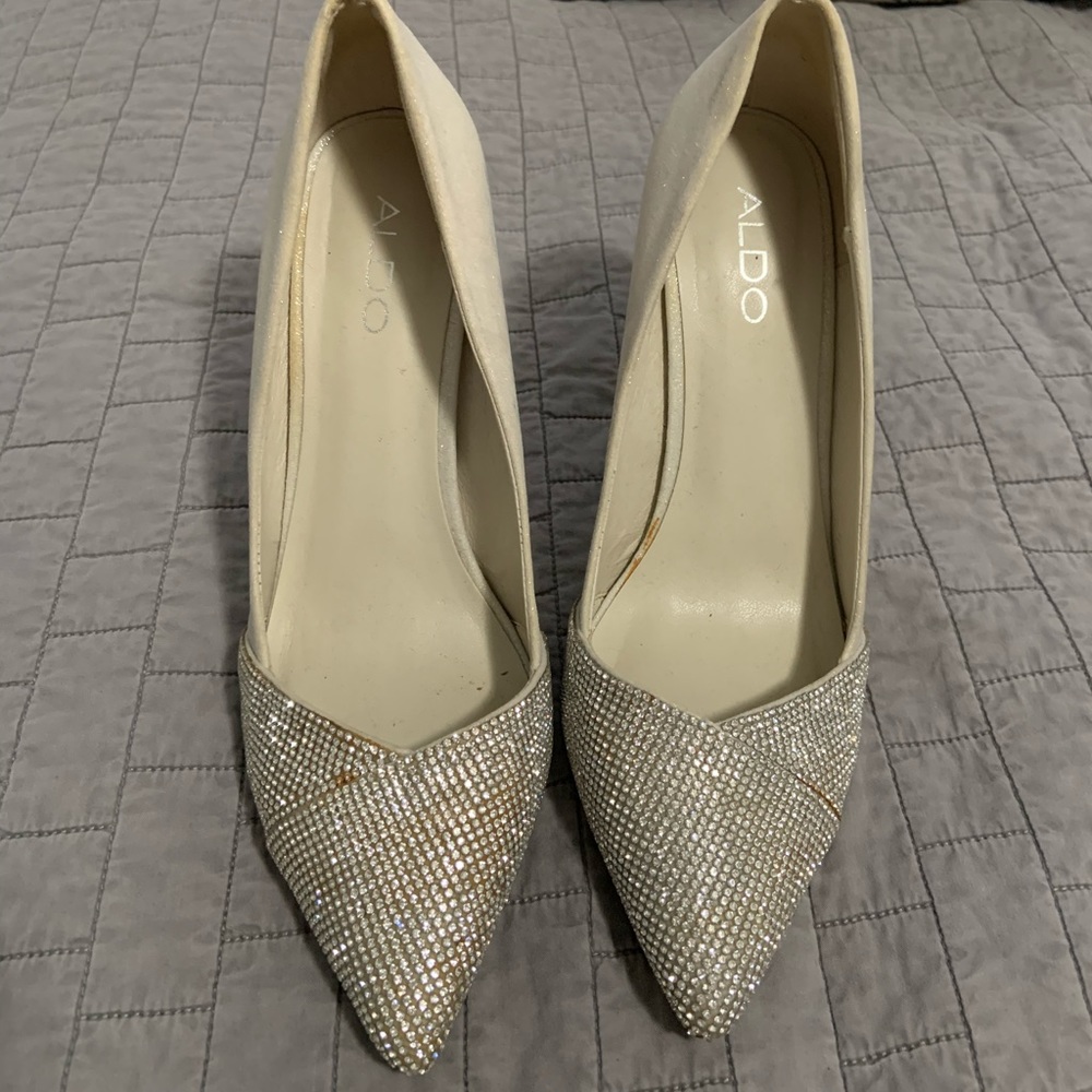 Aldo rhinestone heel